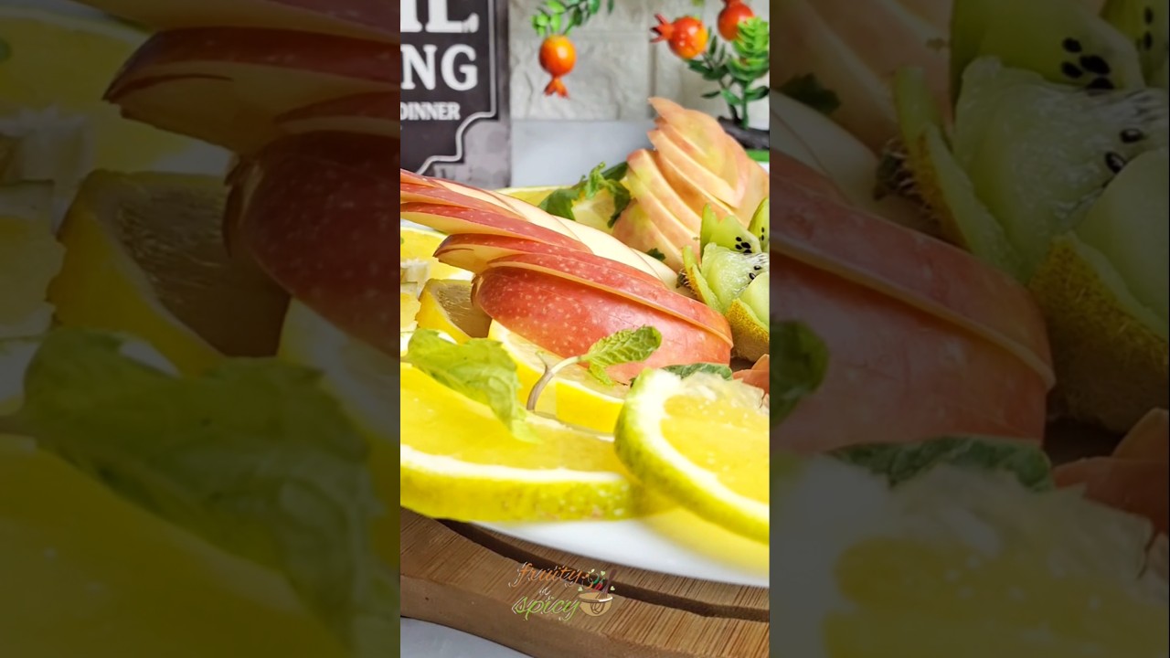 How to make a beautiful fresh fruit platter 
