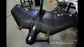Finwing Transformer with Matek F405-wing running Arduplane 3.10.0