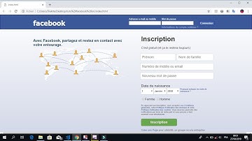 Comment créer la page d