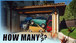 GTA V  How Many Cars can you store in Michael's Garage?