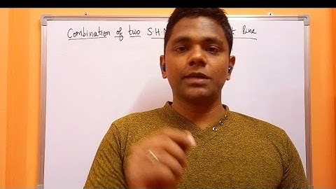 Combination of two S.H.M in a straight line #simpleharmonicmotion #physics #trbphysics #oscillation