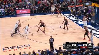 Jokic Murray 2 Man Game   01  Jokic Floaters Off the PnR