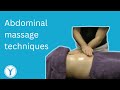 abdominal massage techniques