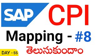 SAP CPI Message Mapping Node Functions Explained in Telugu | Step-by-Step with Examples @TECHCPIZONE