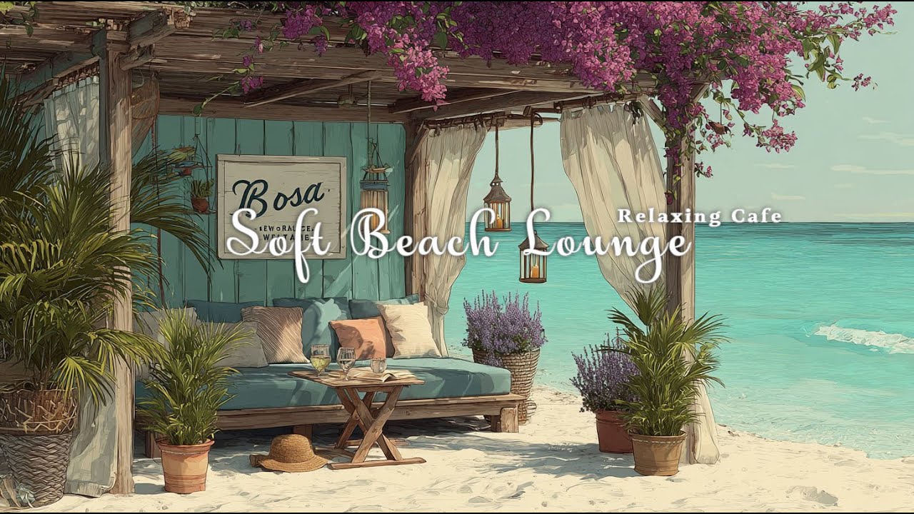 Звуки Океанского Бриза и Атмосфера Кафе-Лаунжа