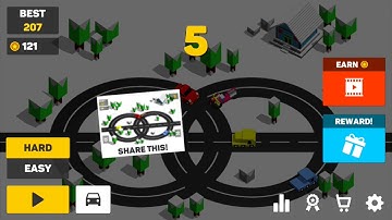 Unity Asset Store Pack - Circle Crash Car game template project (Download link below)