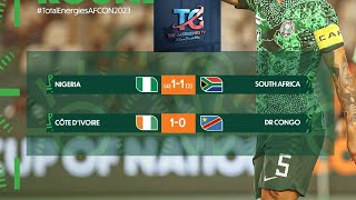 AFCON 2023 SEMIFINALS: NIGERIA 🇳🇬 VS SOUTH AFRICA 🇿🇦// IVORY COAST 🇨🇮 VS DR CONGO 🇨🇩