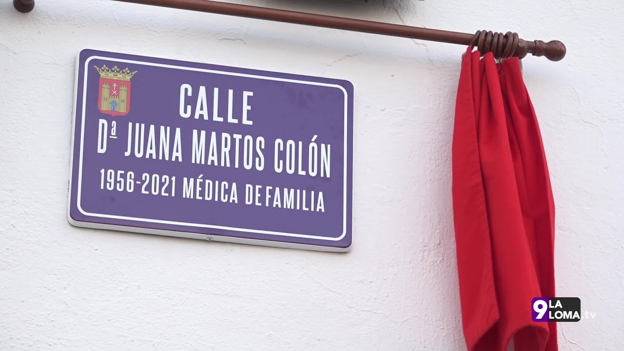 Inauguración de la Calle Dª Juana Martos Colón, 8.3.2023 Baeza 1 Inauguración de la Calle Dª Juana Martos Colón, 8.3.2023 Baeza