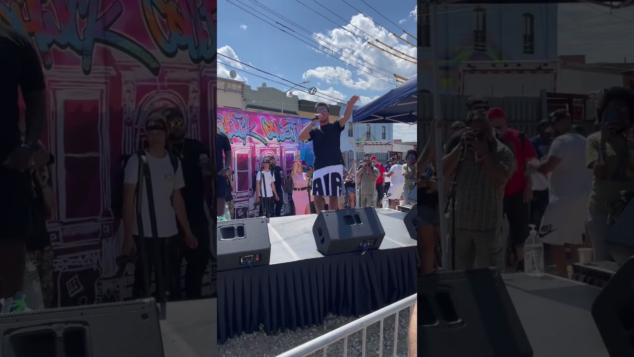 My new song DREAM live at the Bushwick Collective