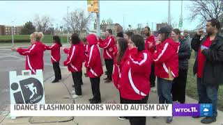 iDance flashmob honors World Autism Day