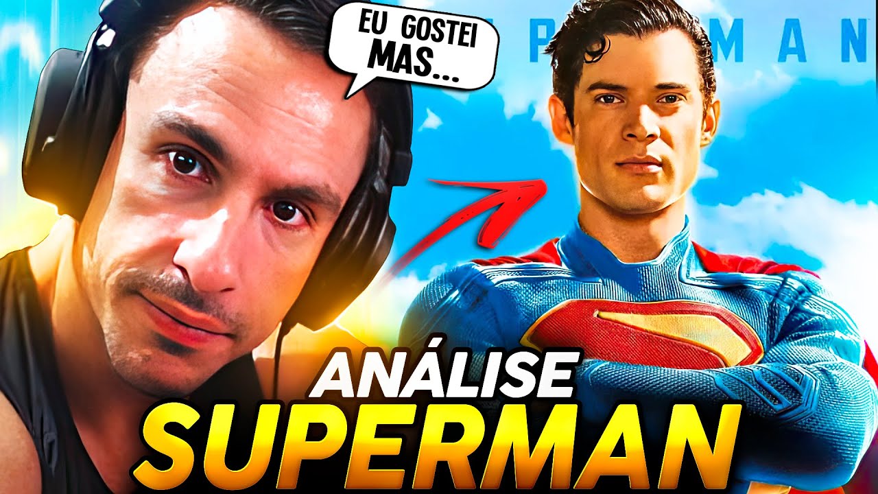 SUPER XANDÃO ASSISTIU O SUPERMAN E SE SURPREENDEU | ANÁLISE DO FILME
