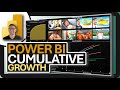 Generate CUMULATIVE GROWTH in Power BI: Time COMPARISON!!!