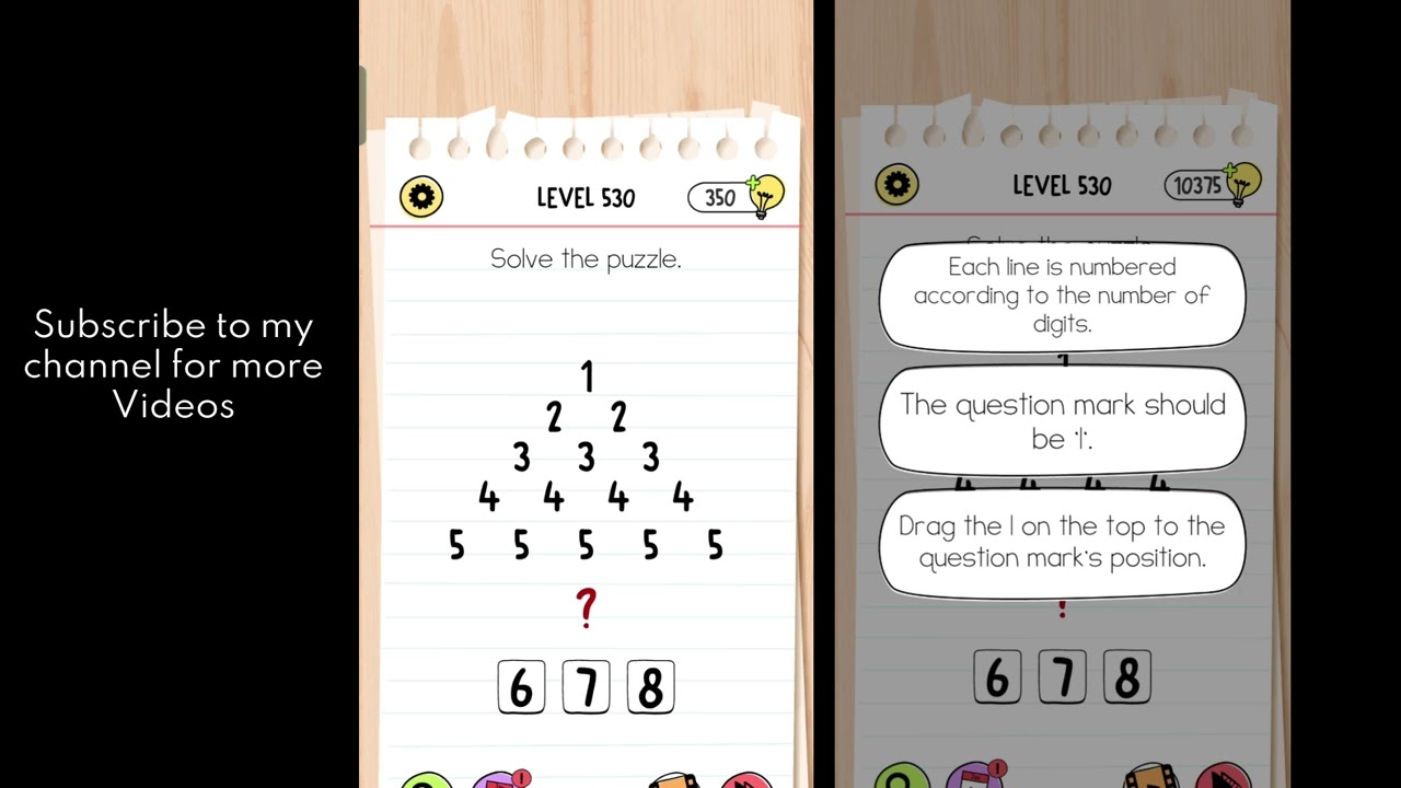 まるさんかくしかく☺︎ brain test all star level 530 - YouTube
