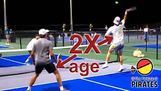 How Seniors Play With Youngsters: Split Age 5.0 Pickleball Moneyball