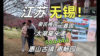 无锡day2暴走三万步！一口气打卡荣氏梅园，蠡园，寄畅园，鼋头渚丨上海市民免费游无锡