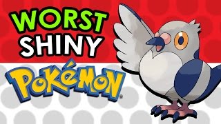 Top 10 WORST Shiny Pokemon