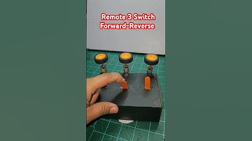 Handmade Remote :3 switch . Reverse-Forward #dcmotor #tech #youtubeshorts #dcmotorproject #remote