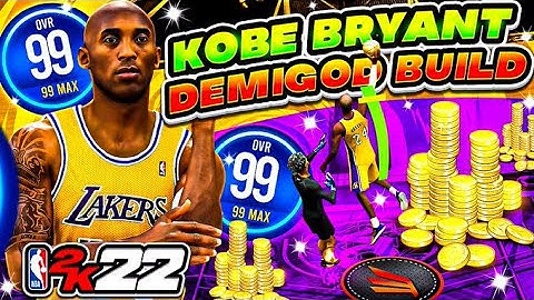 I TOOK MY DEMIGOD KOBE BRYANT BUILD TO THE TOXIC ANTE UP AND HE WAS UNSTOPPABLE ON NBA 2K22 !!!!