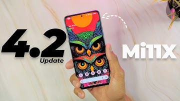 CherishOS v4.2 Android 13 Update For Mi 11X - Unique Features !!