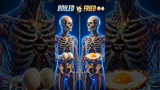 30 दिन BOILED 🥚 vs FRIED 🍳 EGGS 😳 | Body में किसका असर ज्यादा?
