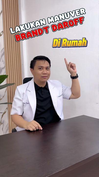 Pusing berputar saat berubah posisi? Bisa jadi anda menderita vertigo !! Bisa lakukan ini di rumah