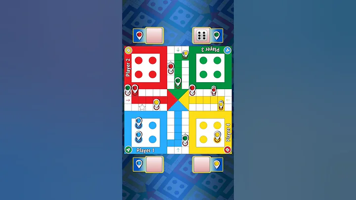 how to play Ludo King 4 player gameplay team up mode #short #trending #55