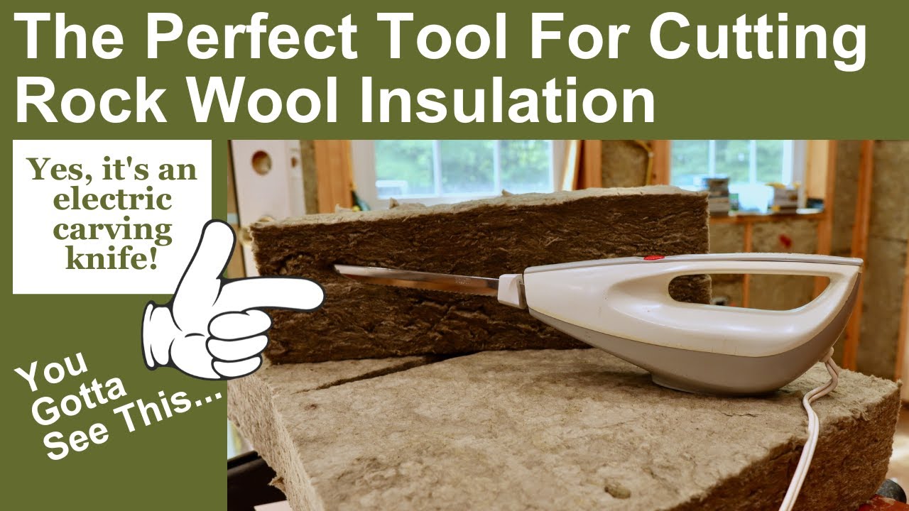 The Perfect Tool For Cutting Rock Wool Insulation 