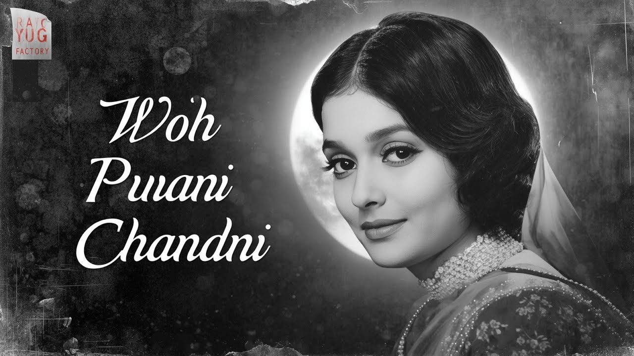 Woh Purani Chandni | Old Hindi Romantic Song | Golden Era Love Song | 60s | Raag Yug Music Factory