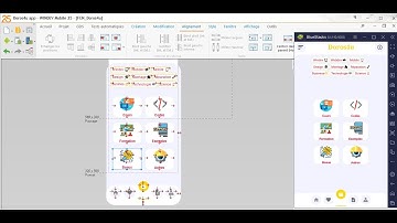 Windev Mobile 08 : Home Page / Bottom Menu Design ( part 01 )