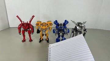 Transformers Studio Series Stop Motion Test of Figures From 70-78