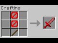 Minecraft but you can craft swords from BARRIERS...