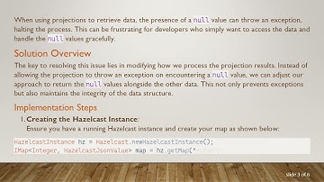 Handling null Values in Hazelcast Projections