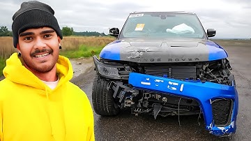 I BOUGHT A WRECKED RANGE ROVER SVR & ATTEMPTED TO REBUILD IT IN 7 DAYS@bindasboyArun