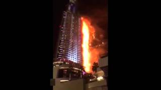 Dubai hotel fire: Huge blaze breaks out at The Address Downtown ahead of New Year's Eve fi