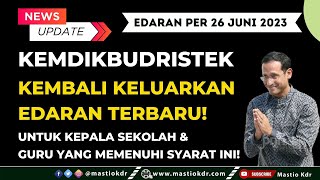 Diperpanjang Lagi! Kabar Baik Dari Kemendikbud Untuk Kepala Sekolah & Guru Dengan Kategori Ini!