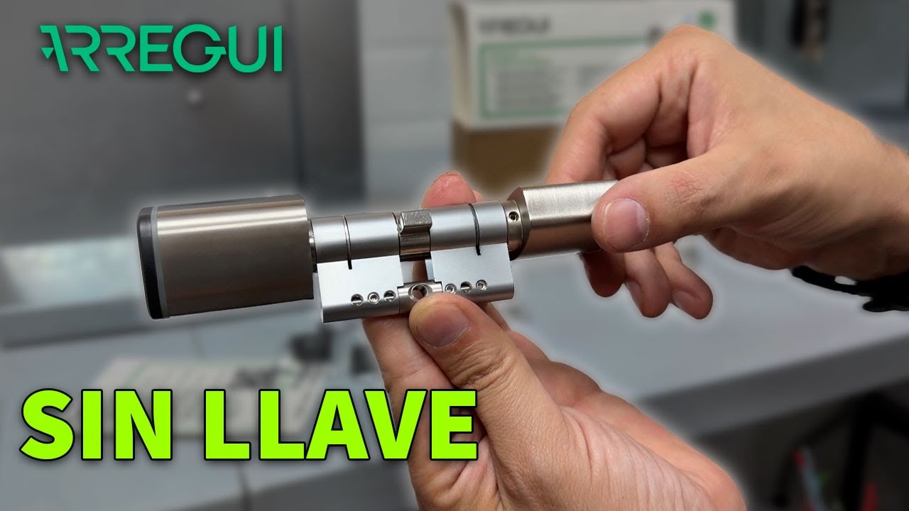 Abre este bombillo... ¡SIN LLAVES! Cilindro electrónico ARREGUI CYCLO