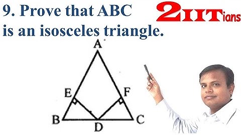 TRIANGLES Ex 10.3 Q9 Class 9 Maths ICSE ML Aggarwal Solutions