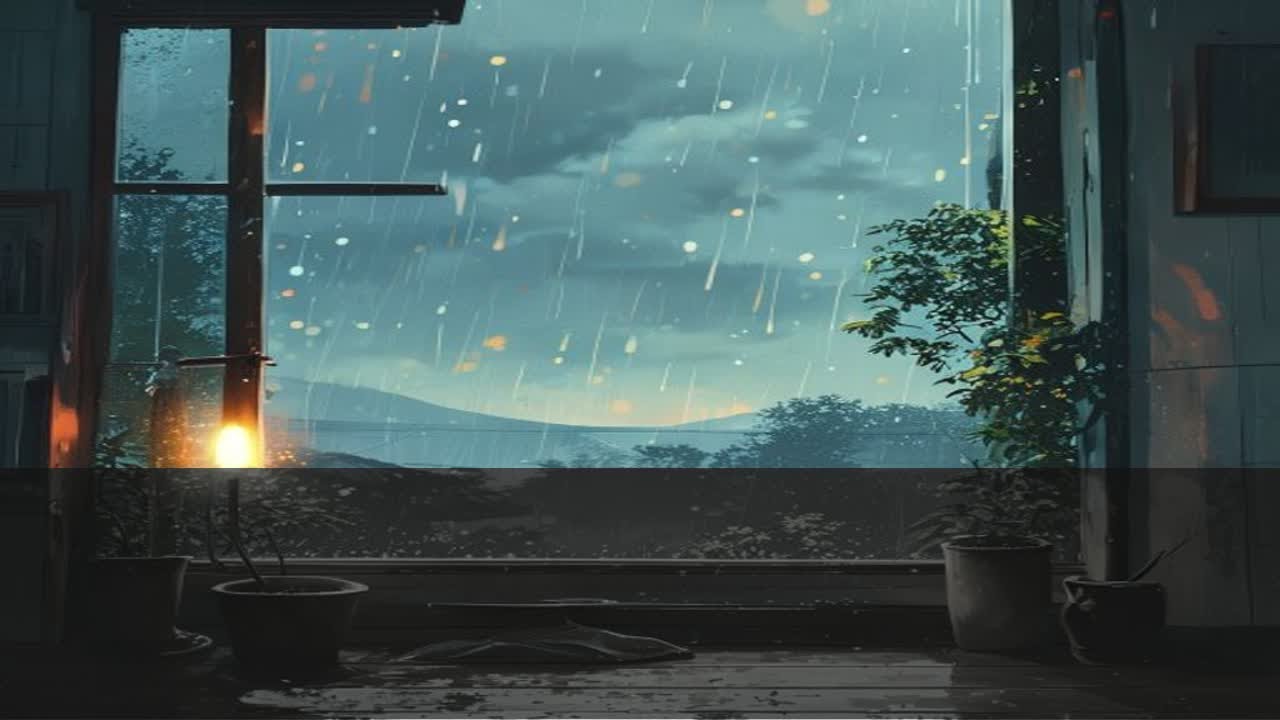 【フリーBGM】作業用BGM | 雨音ASMR・リラックスBGM