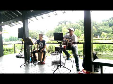 20160626 艾克樂團 - 查查 & 吳仲恩 - 心的方向 ( 原唱 : 周華健 ) - 慈湖兩蔣文化園區 - 街頭藝人展演