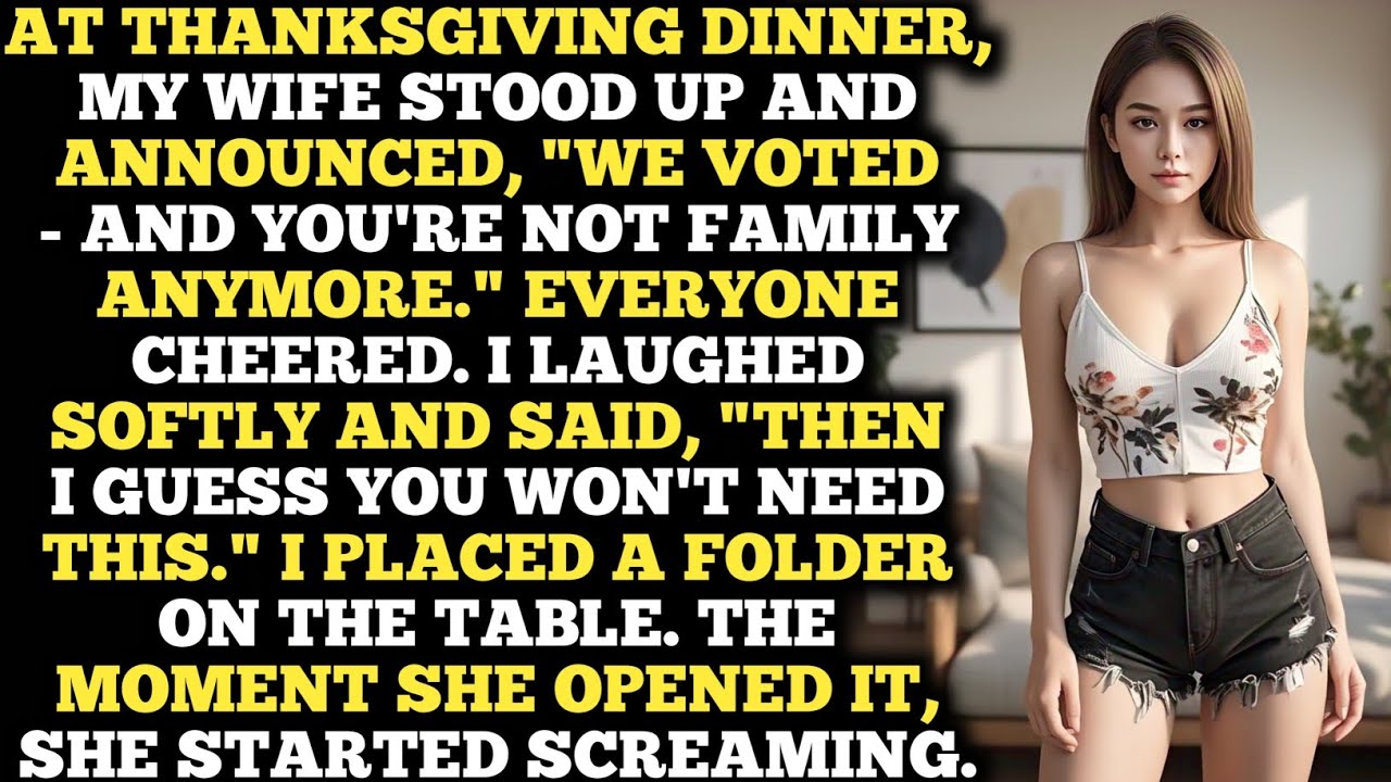 At Thanksgiving Dinner, My Wife Stood Up And Announced, “We Voted—And You’re Not Family Anymore.”