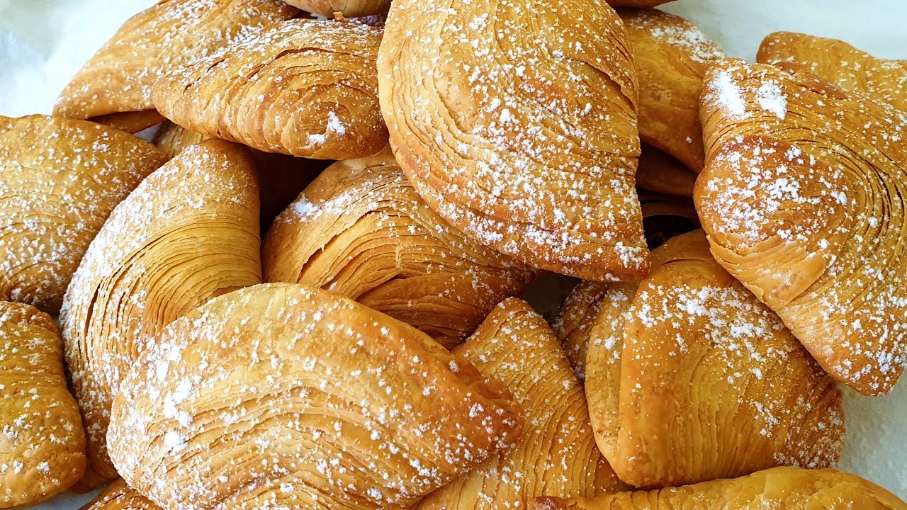 SFOGLIATELLE RIPIENE DI NUTELLA⭐RITA CHEF | Senza strutto.