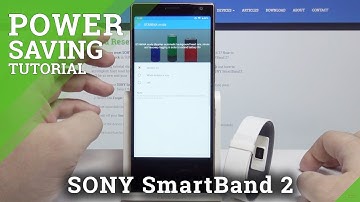 Sony SmartBand2   Power Saving Mode StaminaMode