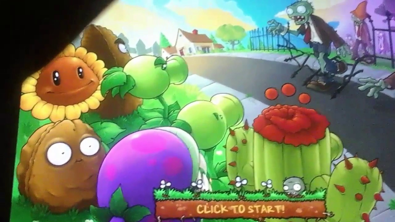 Plant vs zombies first time playing trying to find something to record