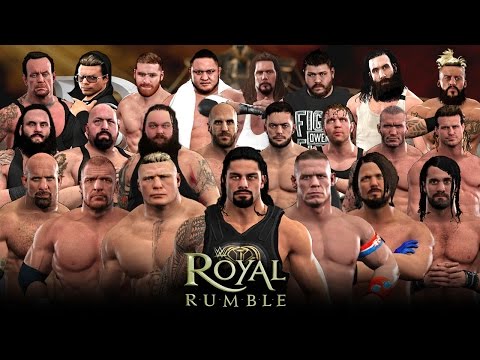 WWE 2K17 Royal Rumble - 30 Man Royal Rumble Match! WWE 2K17 Royal Rumble - 30 Man Royal Rumble Match!