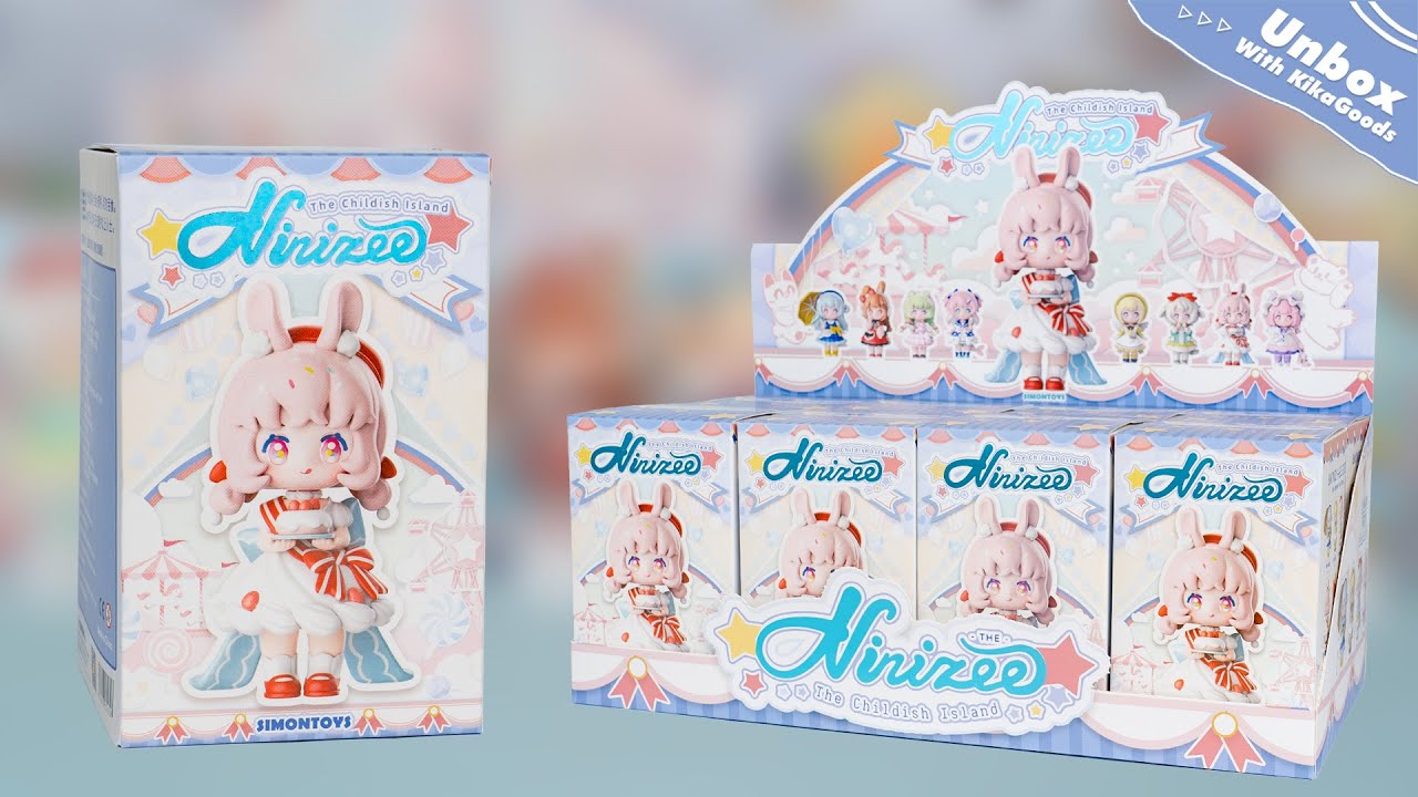 Unboxing NYZAII the Childish Island Series Blind Box#kikagoods