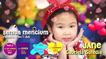 Lagu Anak Anak Terpopuler  - SEMUA MENCIUM - JANE GABRIELA SUTEDJA  [ Official Music Video ]