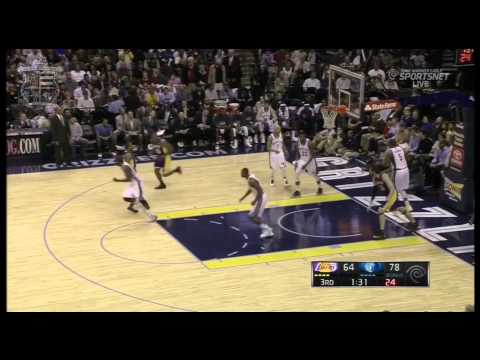 Lakers vs. Grizzlies 2012 Highlights: Lakers Lose 106-98, Nov. 23