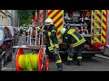 FEUER 2Y - Feuerwehr rettet 12 Menschen aus brennendem Wohnhaus in Köln-Mülheim | 08.06.2020