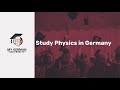 Study Physics in Germany