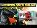 Motorex engine oil review bmw g310r bike 10w50 synthetic oil castrol liquimoly bmw 310gs rr rtr